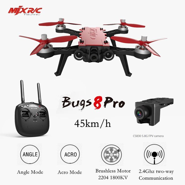 Info Price US $129.99 MJX B8 Pro Bugs 8 Pro RC Drone Quadcopter Brushless With 2...