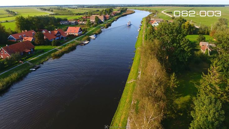 Minge Village Near The Minija River – Drone Aerial Photography, Videography Se...