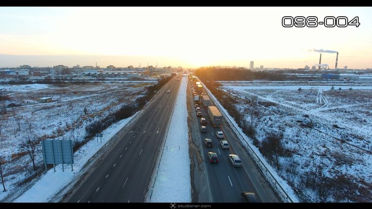 Klaipeda city highway traffic – Drone Aerial Photography, Videography Services...