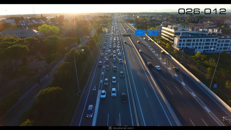 Madrid City Highway – Drone Aerial Photography, Videography Services & Video C...
