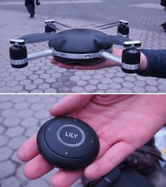 The Lily Camera is a flying camera that you can control with via control pod or ...
