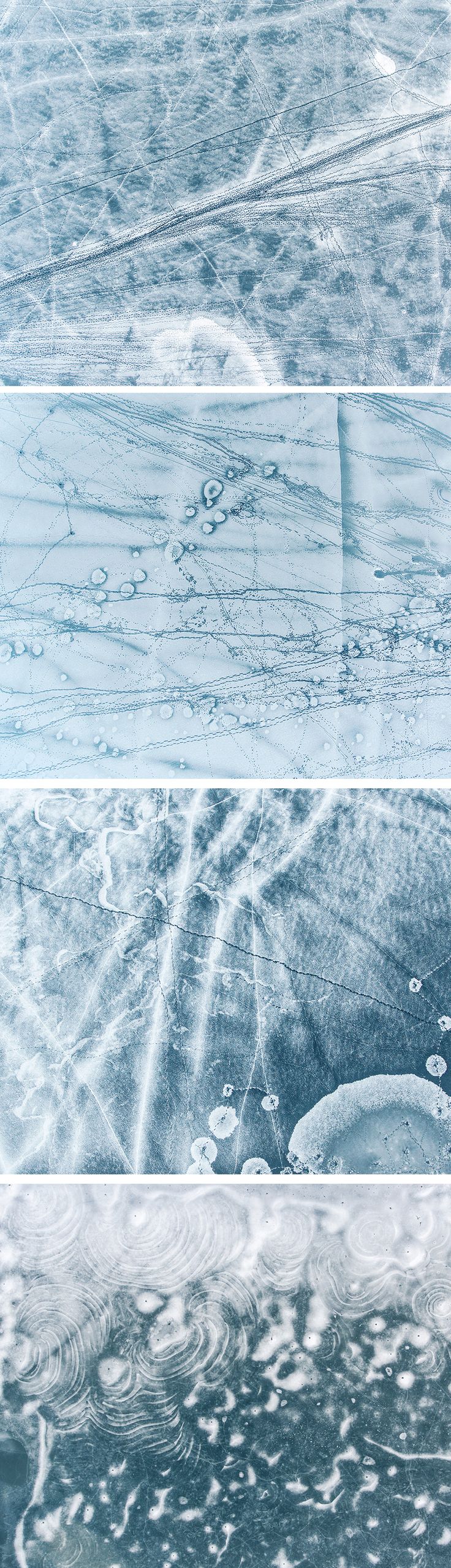 Aerial Photography Captures the Moonlike Beauty of Footprints Across Lithuania...
