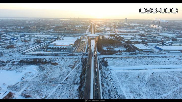 Klaipeda city highway traffic – Drone Aerial Photography, Videography Services...