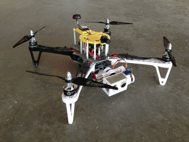 3D Printed FPV Quadcopter The Crossfire by MikeyB - Thingiverse