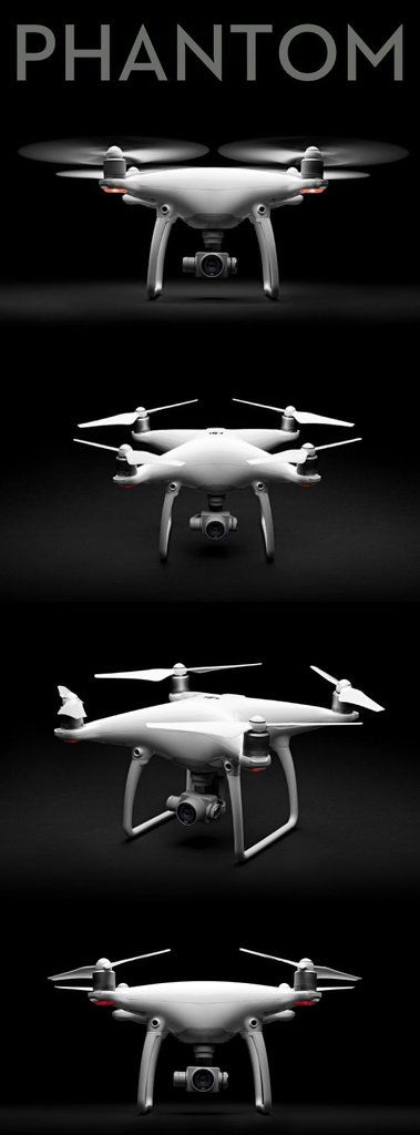 DJI Phantom 4 Quadcopter! This is the sexiest drone from DJI! Drones are AWESOME...