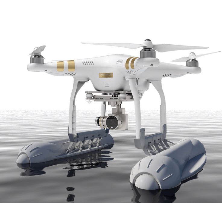 Float 3D printable for DJI Phantom drone