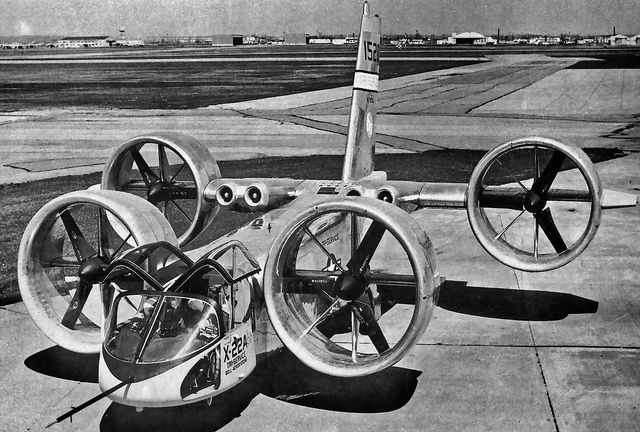 Bell X-22 V.T.O.L Prototype. 1966