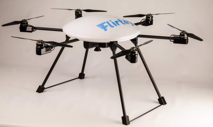 Flirtey drone used to deliver medical supplies