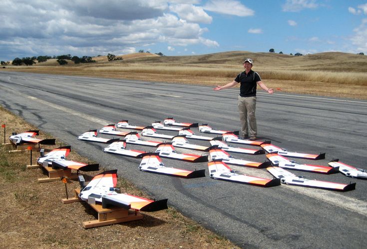 Follow The Leader: Drones Learn To Behave In Swarms