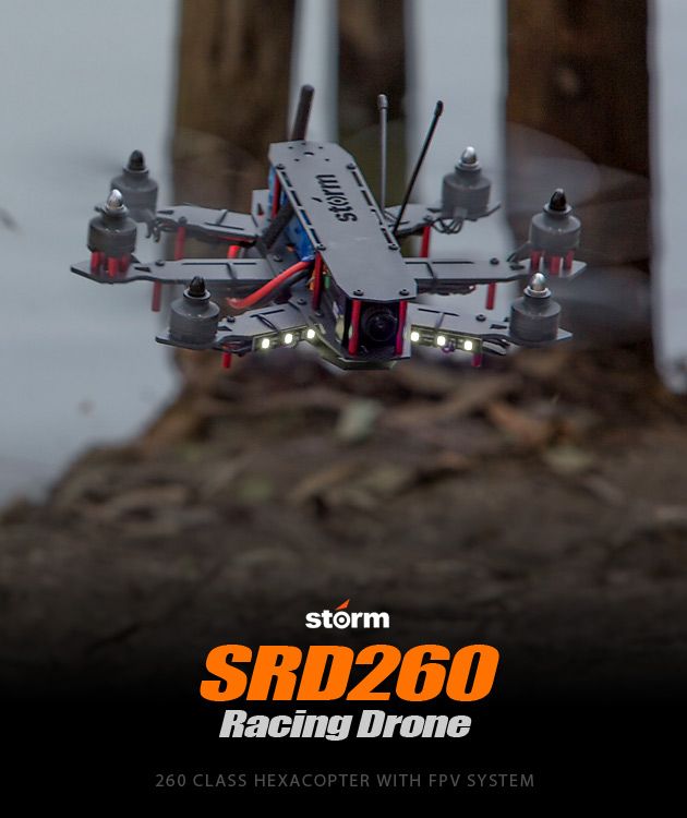 STORM Racing Drone (RTF / SRD260) www.helipal.com/...