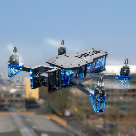 Superflux research project imagines London patrolled by a fleet of drones | Supe...