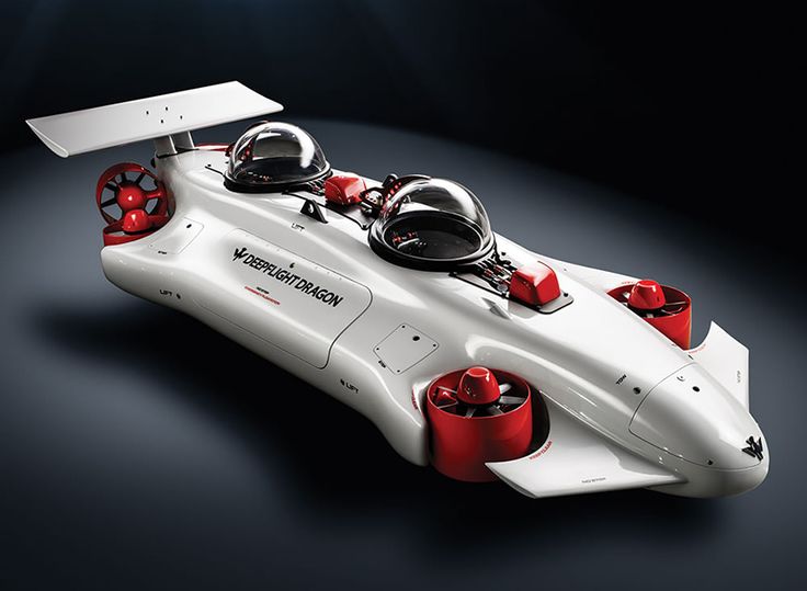 the undersea aquahoverer is a two-seater personal submarine