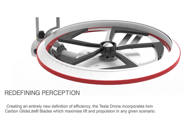 The Tesla Drone is unique reinterpretation of drone ingenuity. The design is com...