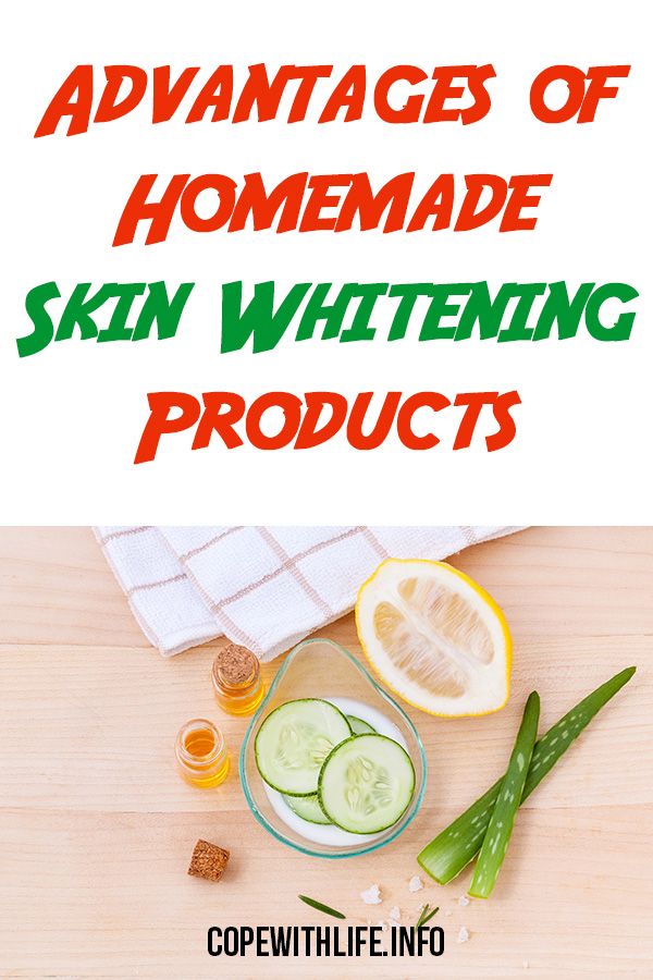 Advantages of Homemade Skin Whitening Products. #SkinCare #SkinWhitening #SkinLi...
