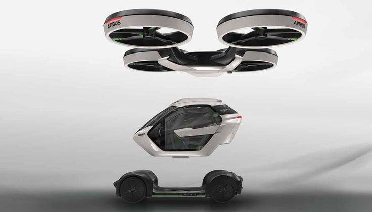 Airbus anuncia conceito de carro-drone no Salão do Automóvel de Genebra - EExp...