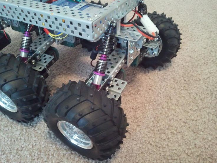 PAROVOZ: 6WD all-terrain robot platform  | Let's Make Robots! | RobotShop