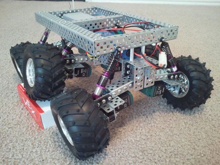 PAROVOZ: #6WD all-terrain #robot #platform | Let's Make Robots!