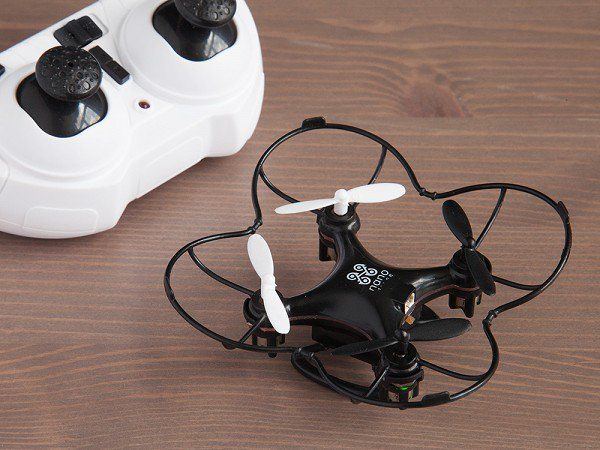 The Nano Drone, discovered by The Grommet, easy-to-fly, charge in roughly 20 min...