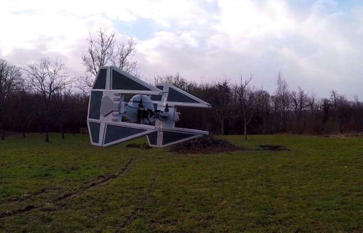 Watch A Homemade TIE Fighter Drone Fly [Video] | Popular Science