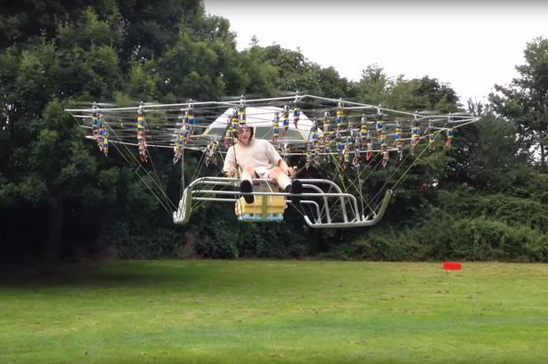 Watch This Inventor Fly His Homemade Drone Helicopter – RiseFeed