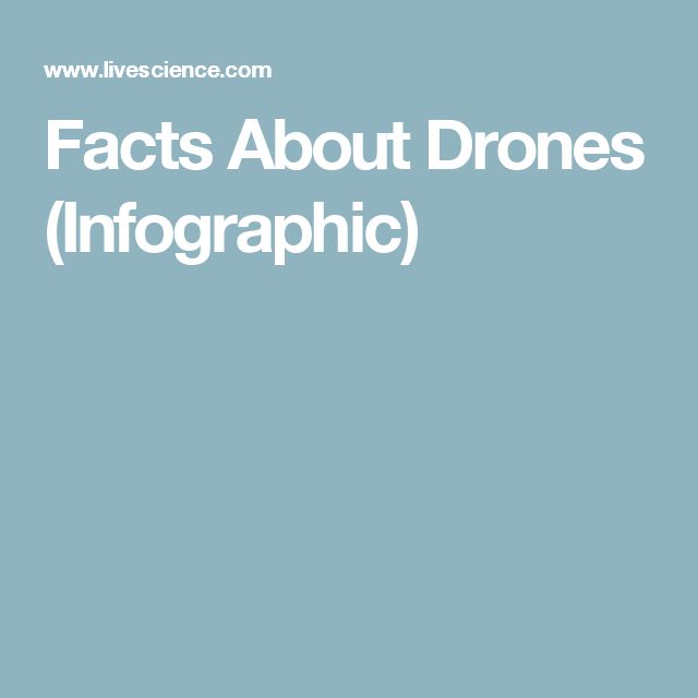 Facts About Drones (Infographic)