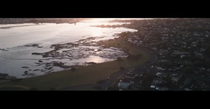 Landscape Drone Photography : Put together a video of Mangere bridge in auckland...