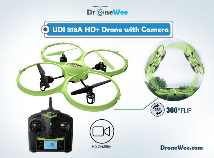 The UDI 818 A is one of the best drones and is easy to handle as well as extreme...