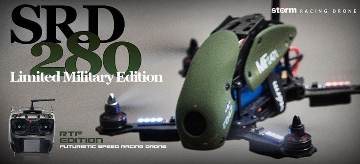 This model has been discontinued.  Storm Racing Drone SRD280 V4 Military Spec - ...