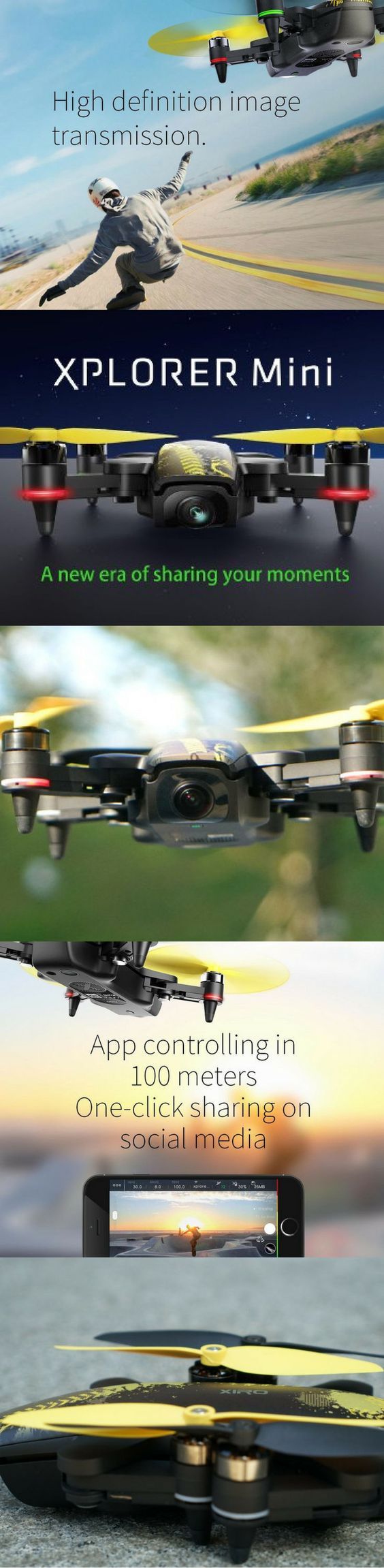 Xiro Xplorer Mini -The Perfect Selfie Drone
