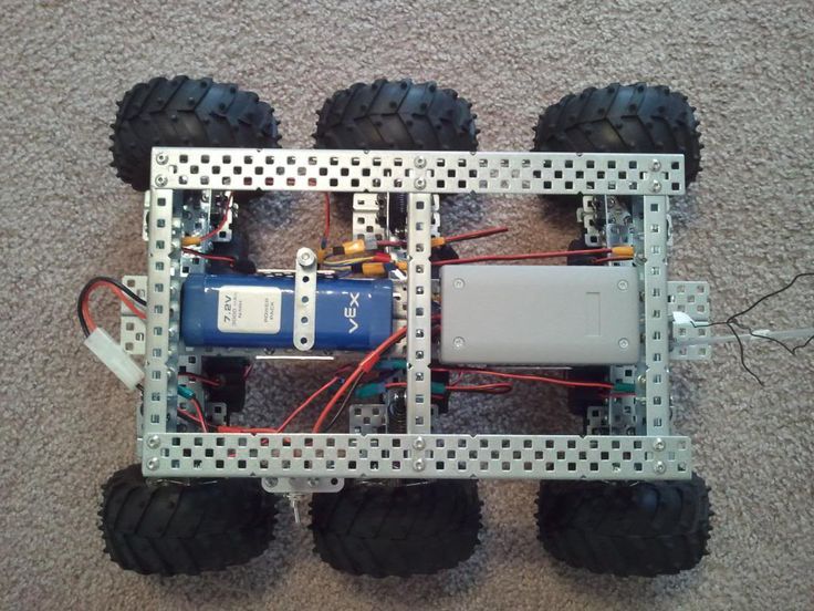 Drone Homemade : PAROVOZ: 6WD all-terrain robot platform  | Let's Make Robot...