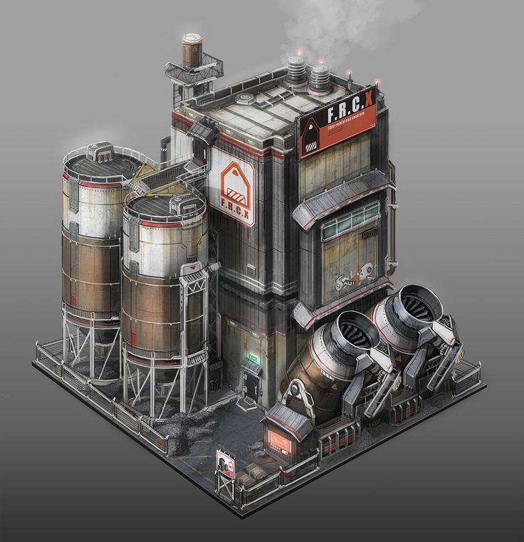 ArtStation - Anno 2070: Tycoon buildings, Tobias Frank