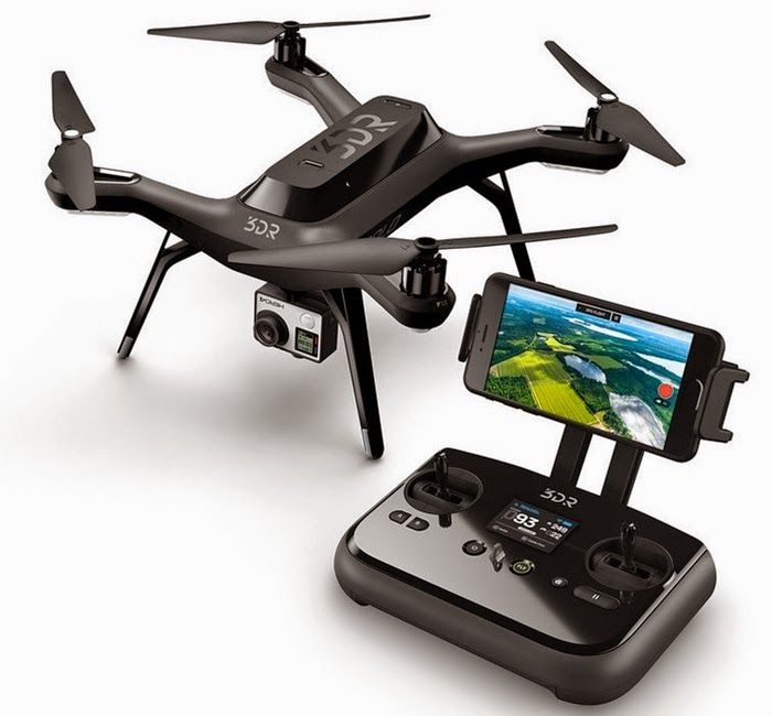3DR Solo Quadcopter And Smart Drone Unveiled By 3D Robotics / TechNews24h.com