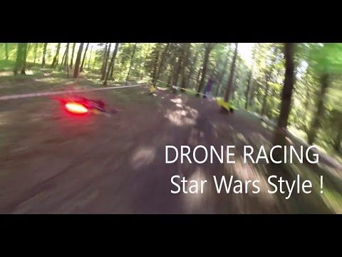 Drone Racing in France.