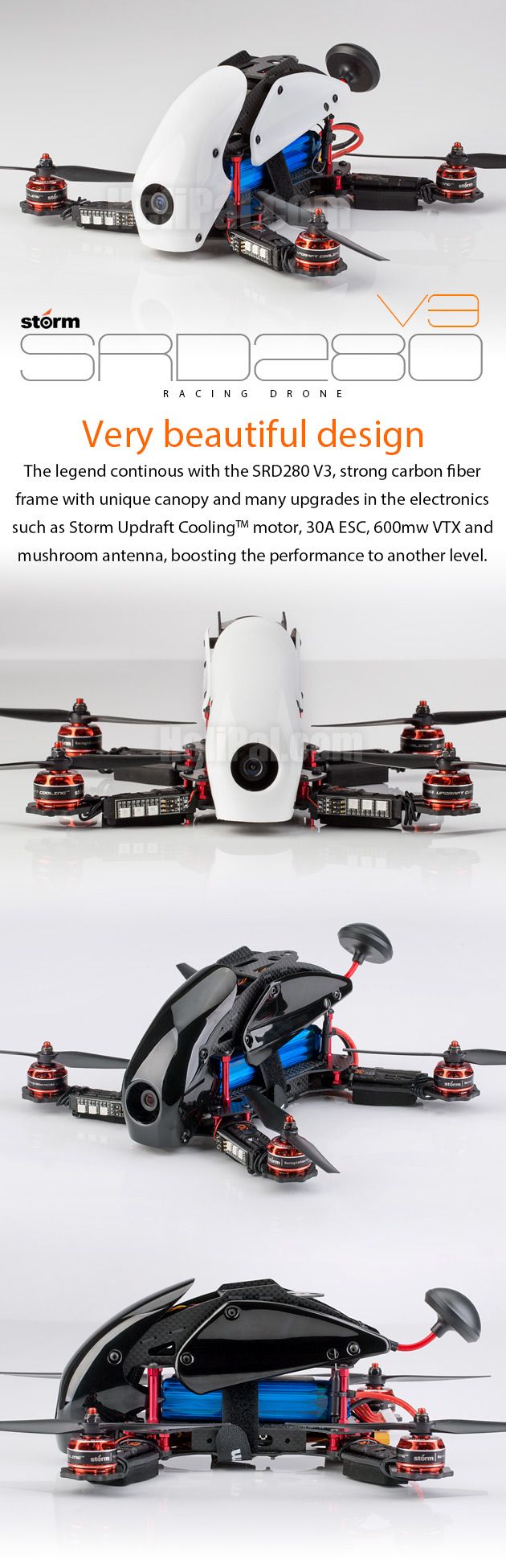 Meet the drone from future Storm Racing Drone SRD280 V3 - Ready to Fly Edition  ...