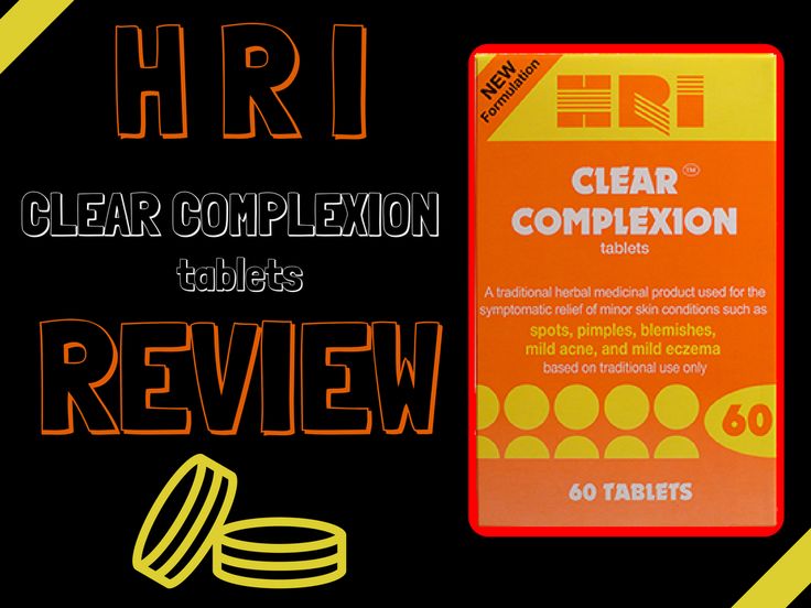 There are HRI Clear Complexion tablets reviews online, but can the ingredients c...
