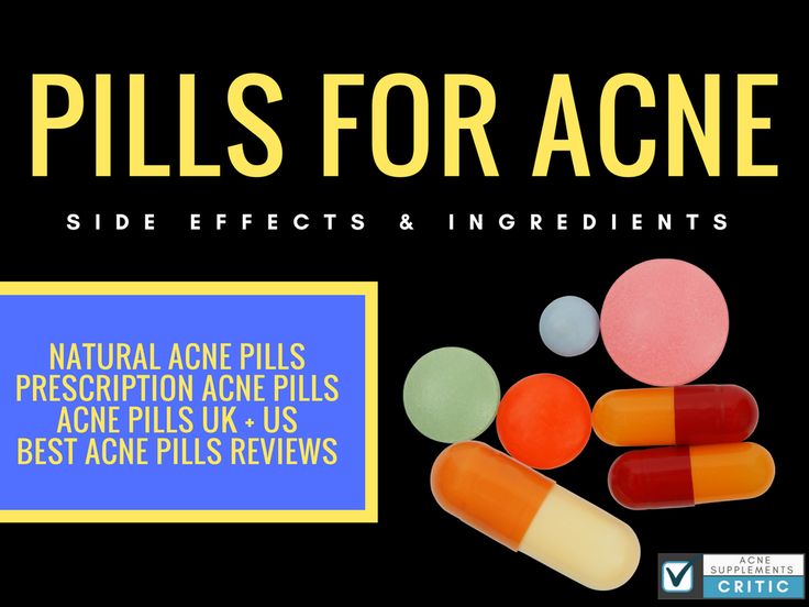 There are acne pills for women, men, and teens; but can these treatments cause s...