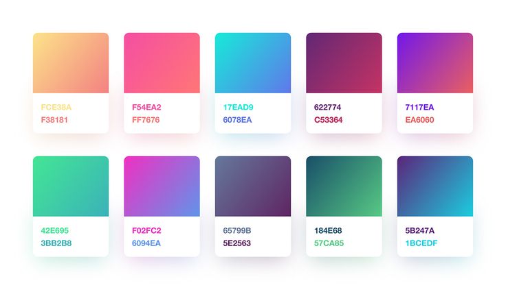 Gradient Color Palette for Sketch - UI UX Resource FREE