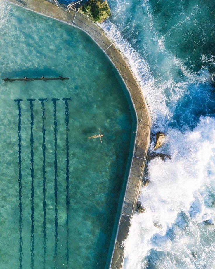 Bondi Beach From Above: Fascinating Drone Photography by Arnold Longequeue #insp...