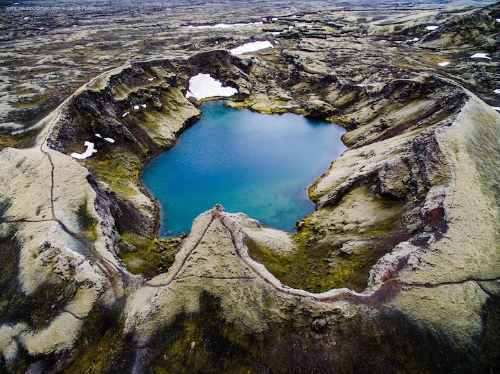 Camera Drone Captures Gorgeous Aerial Shots of Iceland's Diverse Terrain - M...