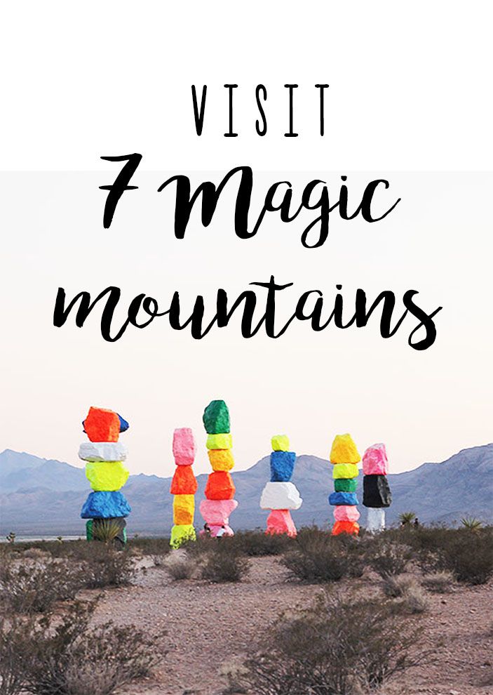 Las Vegas 7 Magic Mountains Seven Magic Mountains Las Vegas Nevada Visit 7 Magic...