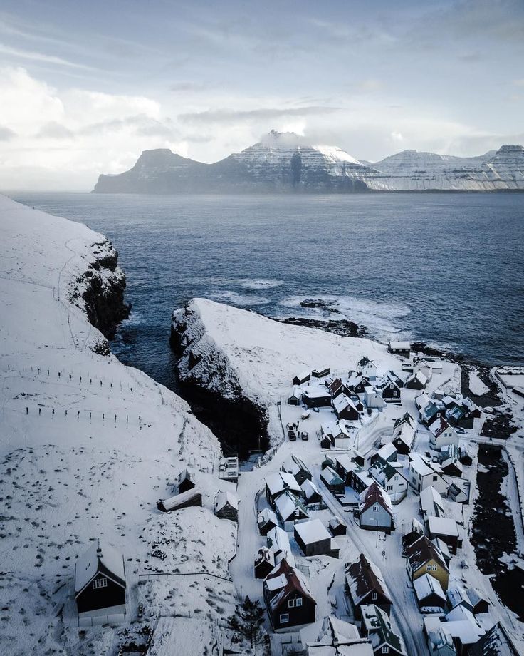 Landscape Drone Photography : Faroe Islands From Above: Drone Photography by Kri...