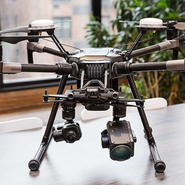 The DJI M200 can fly in rain or snow ❄️ Releasing in 2017 | Photo by @holowa...