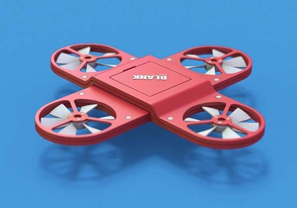 Blank Concept Modular Mini Drone