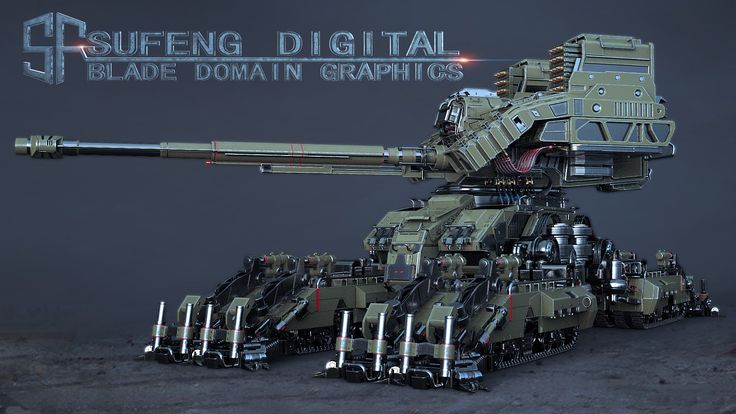 ArtStation - Still mode of war machine, Su Feng