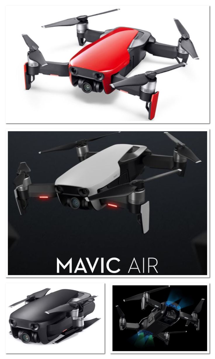New Portable DJI Mavic Air Drone - Very easy to fly using either remote control ...