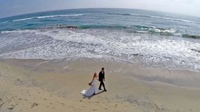 15 beautiful wedding photos taken by drones