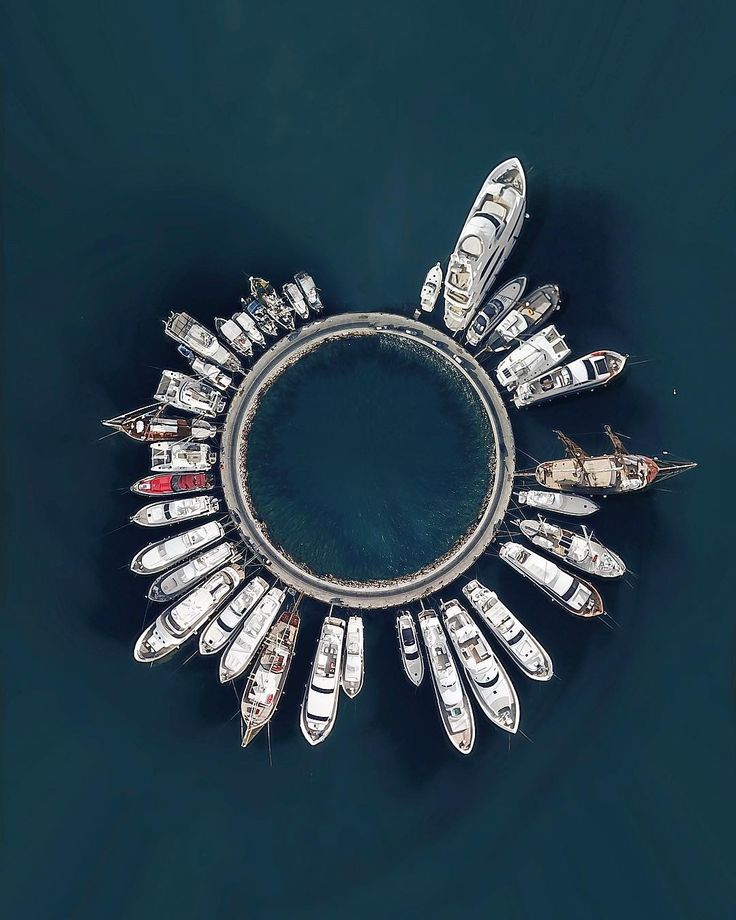 Stunning Symmetry and Patterns: Drone Photography by Costas Spathis