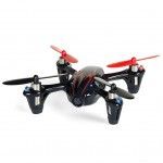 Hubsan X4 H107C-480P-M2-BR 4 Channel 2.4GHz RC Quad Copter with Camera - Red/Black