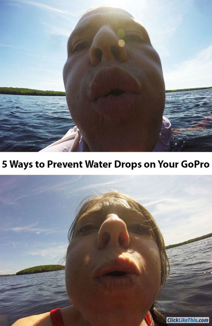 5 Ways to Prevent Water Drops on GoPro Lens (Best Hydrophobic Repellents)