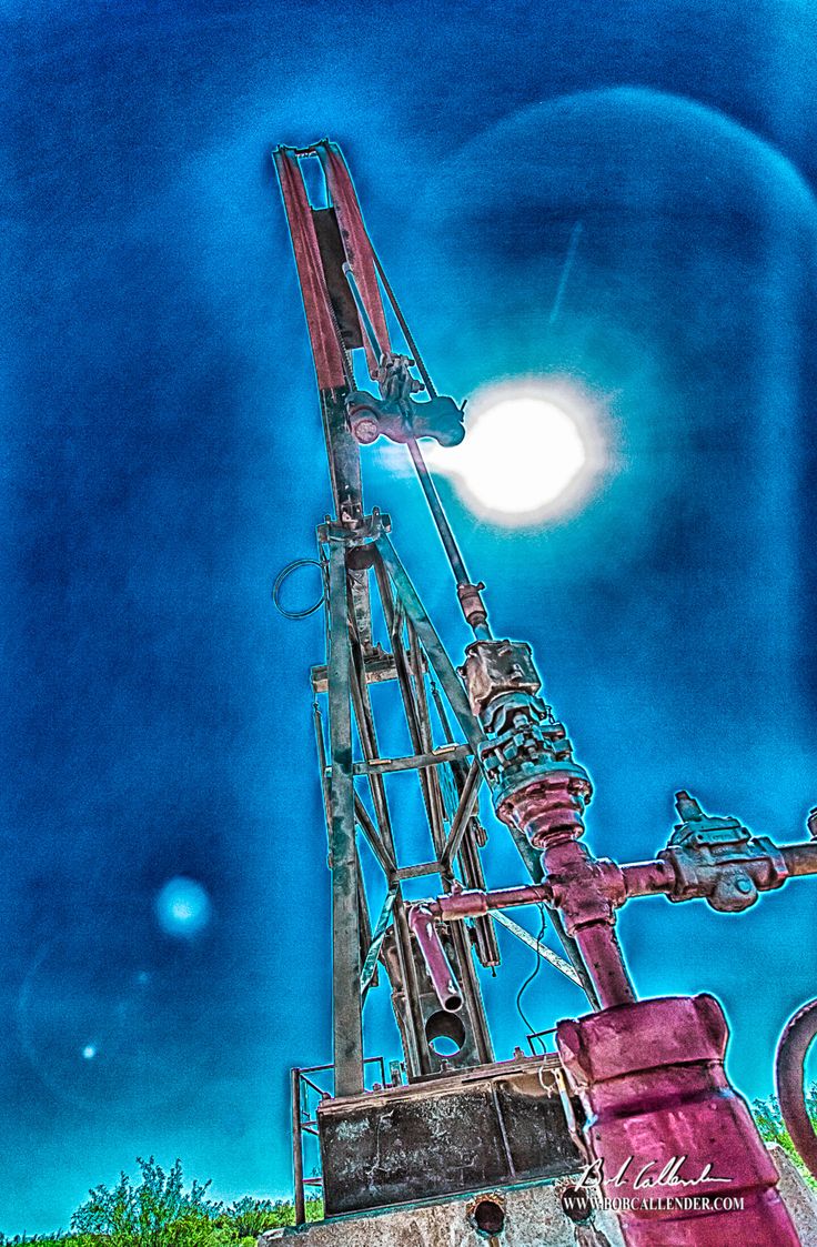Places people pass without stopping to take...    oilfieldart.com/... #Oilfielda...
